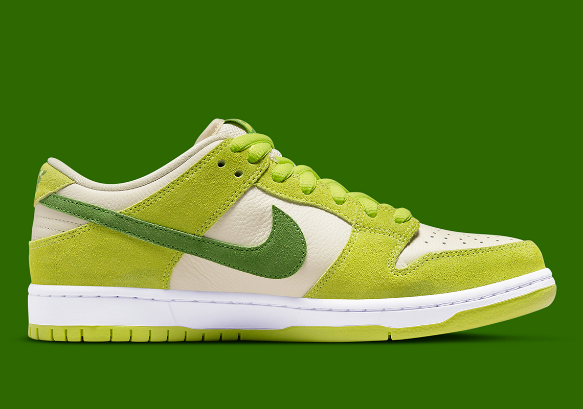 1649108374 855 Imagenes oficiales de las Nike SB Dunk Low Green Apple