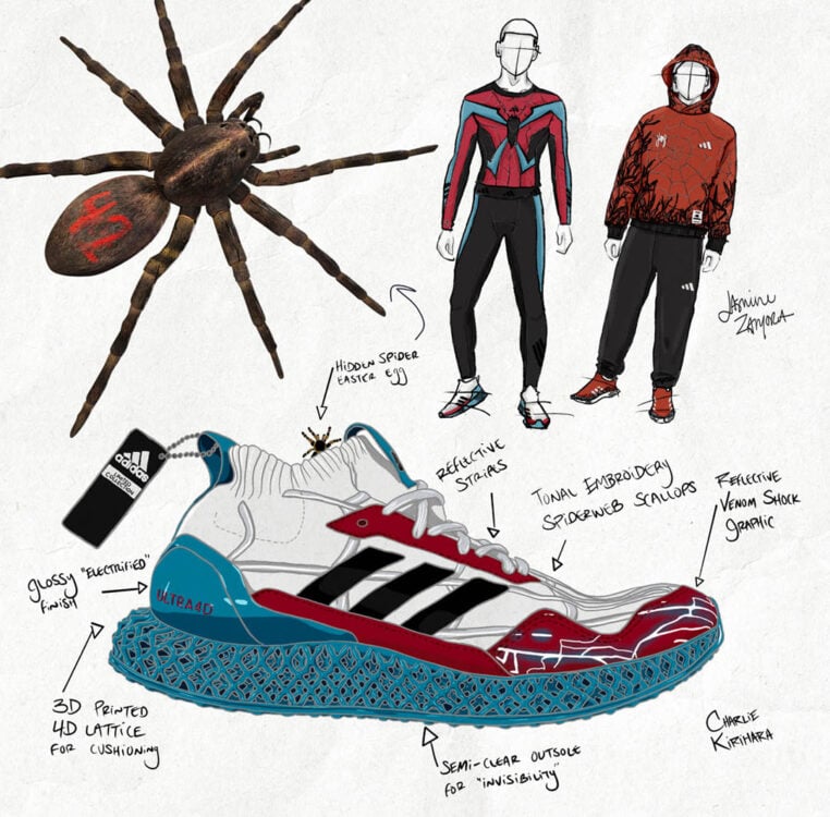 Spider-Man 2 x Adidas 4D Mid Evolved IG5342
