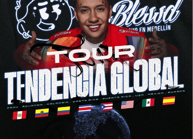 Blessd anuncia su gira mundial