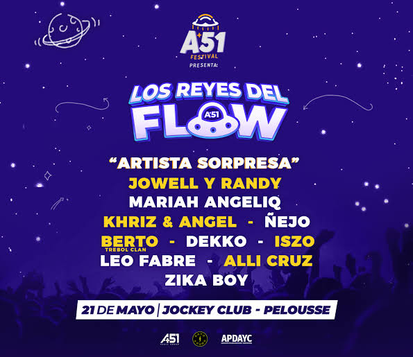Festival Los Reyes del Flow anunciara este lunes su artista