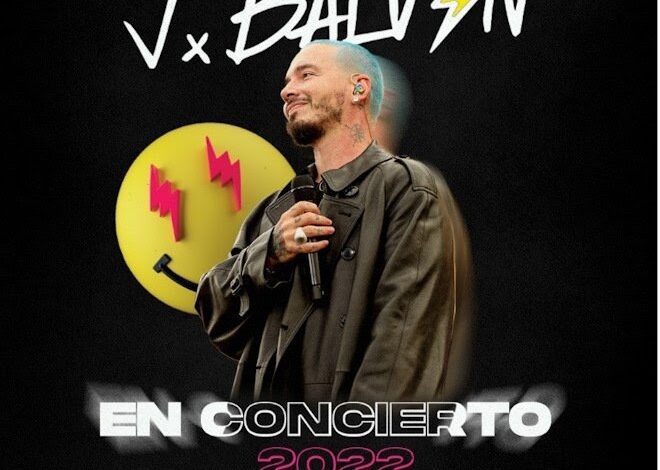 J Balvin anuncia su anticipada gira por LatinoamÃ©rica