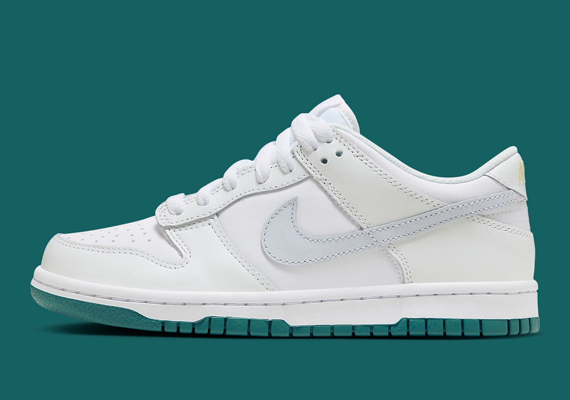 Nike Dunk Low GS White Teal FD9911 101 8