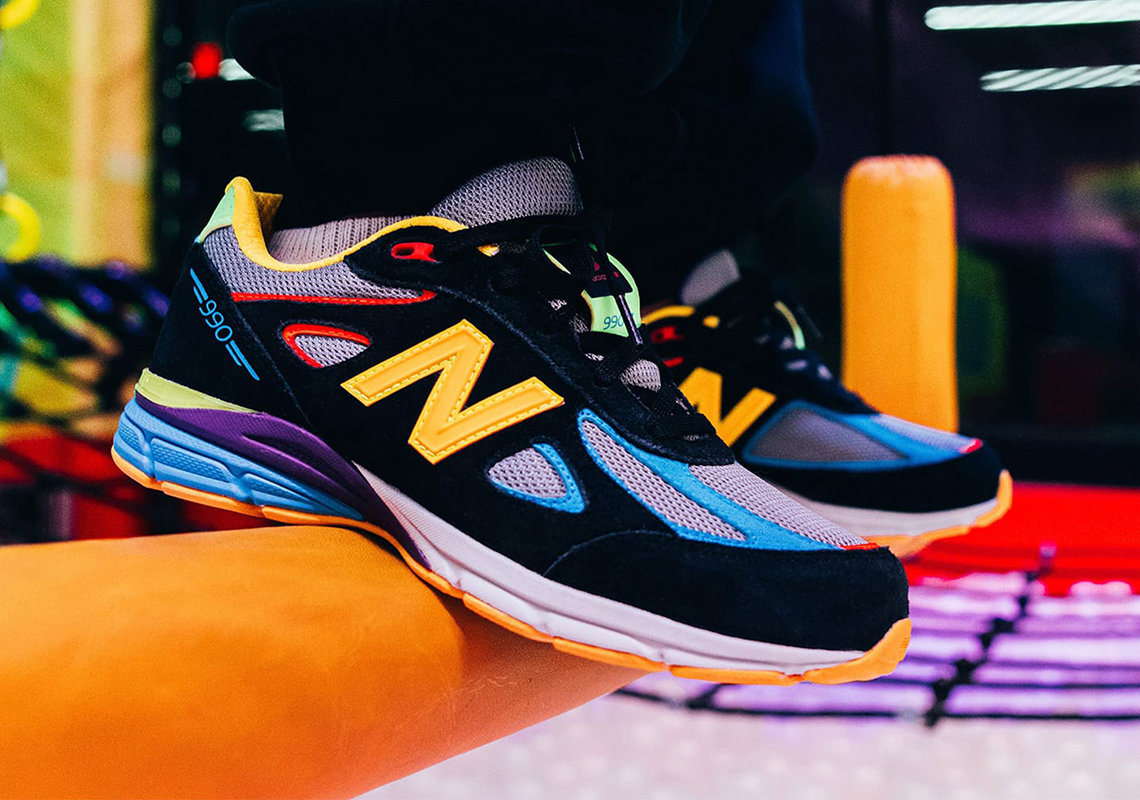 dtlr new balance 990v4 kids wild style release date 5