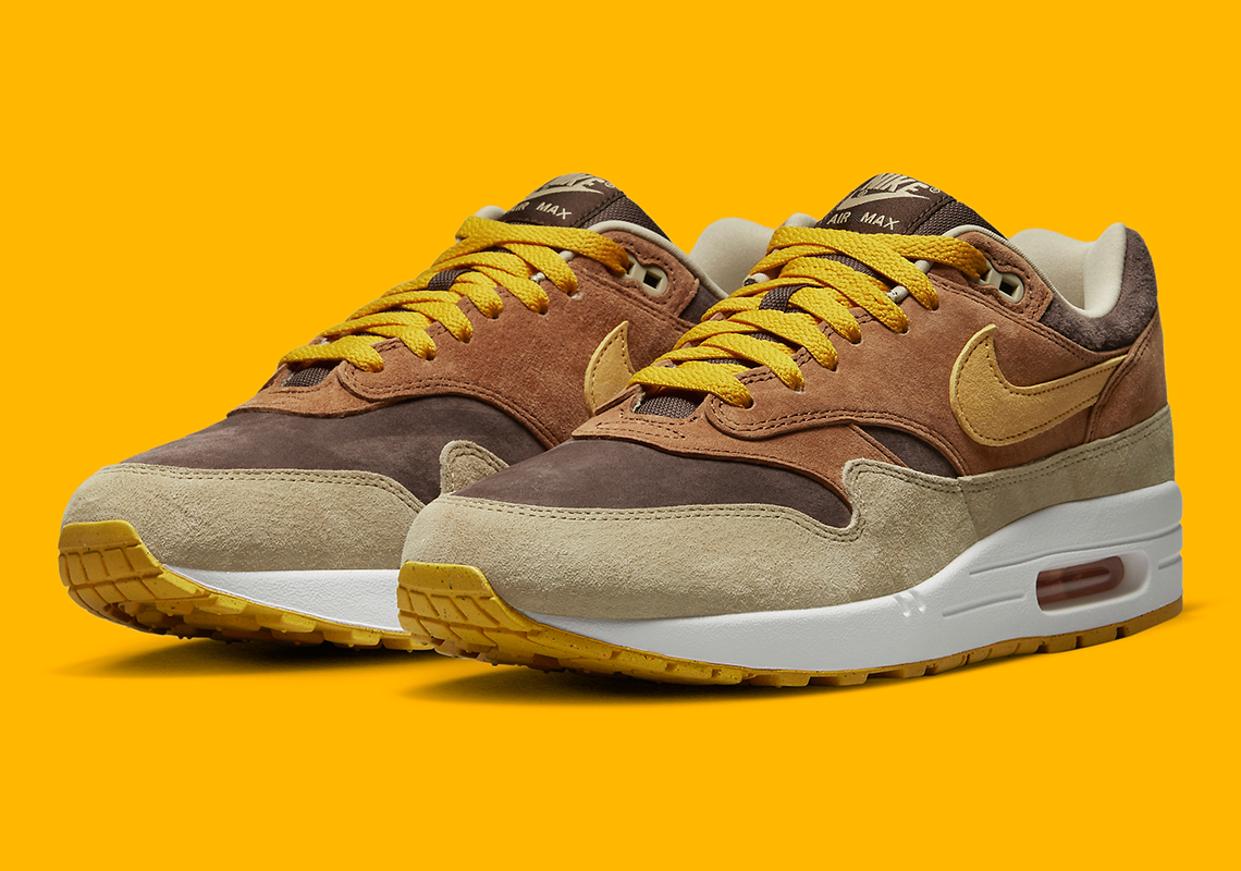 nike air max 1 ugly duckling pecan yellow ochre baroque brown dz0482 200 6